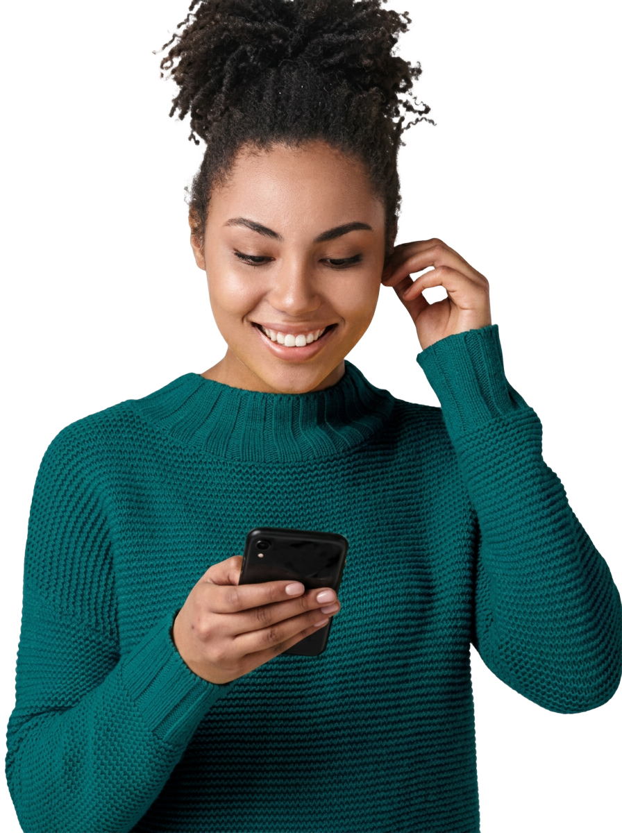 Cliente acessando o painel Brainstorm pelo celular